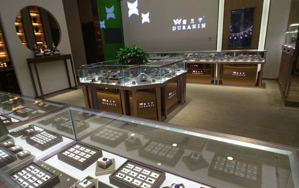 珠寶柜臺(tái)展示柜