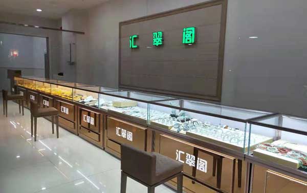 珠寶展示柜定制必須考慮哪些原則呢？